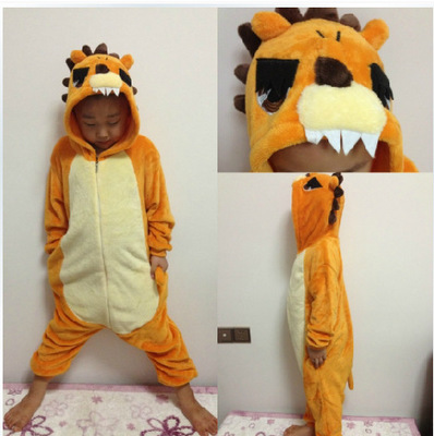 ชุดนอนมาสคอต / แฟนซี เด็ก สิงโต Lion