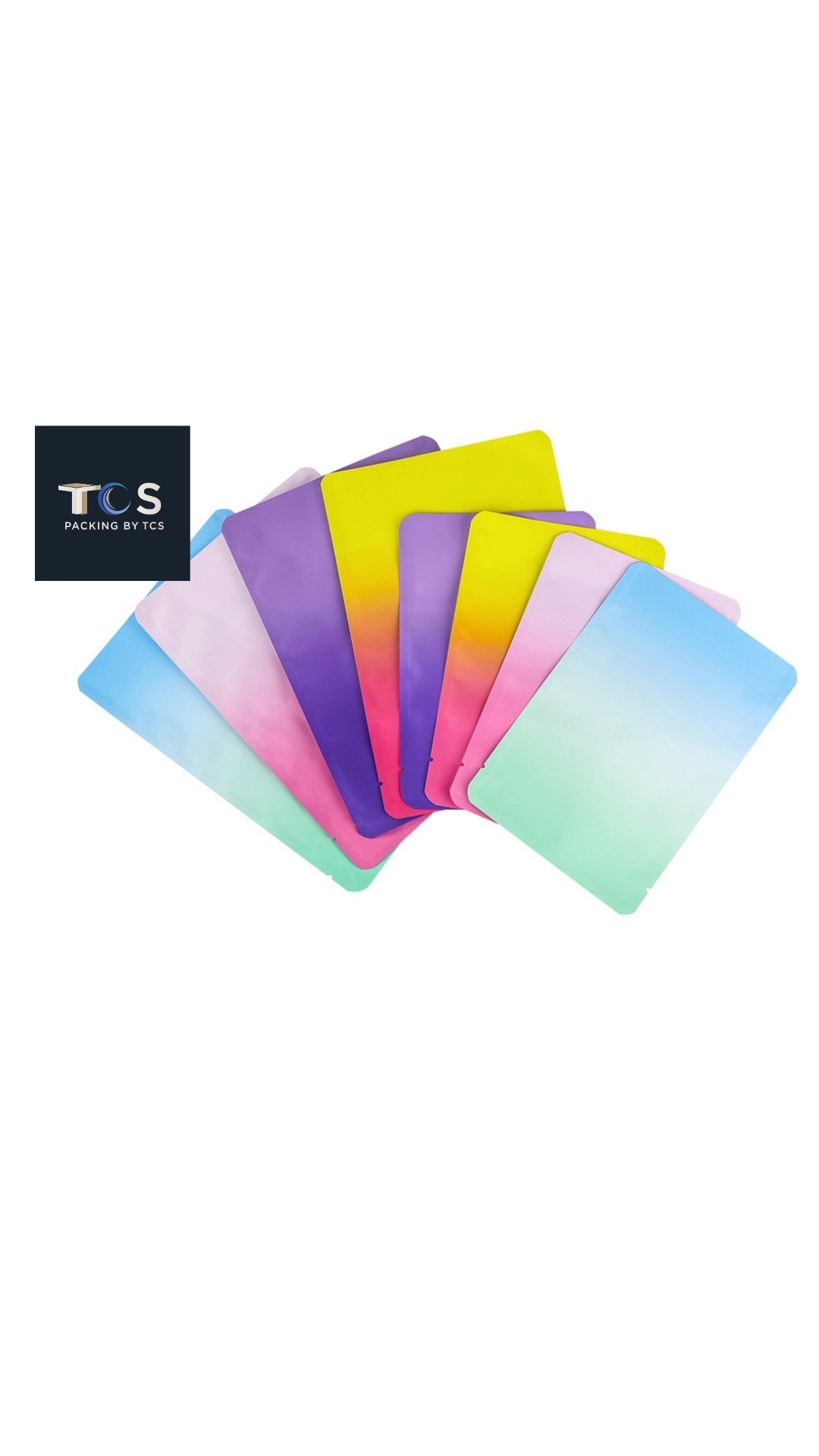 ถุงแบนซีล 3 ด้าน สีด้านทูโทน (เมทัลไลท์)