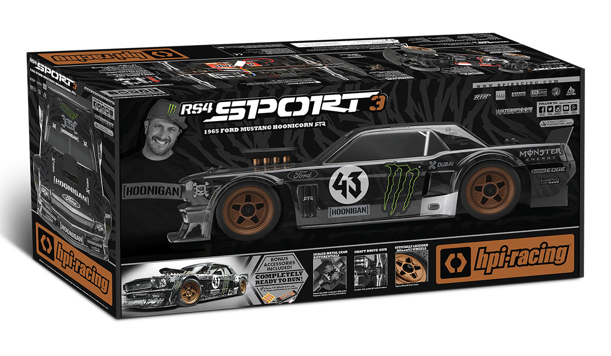 RS4 Sport 3 RTR Ken Block's 1965 Ford Mustang Hoonicorn RTR