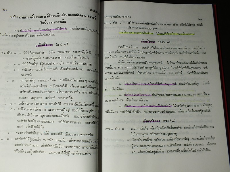 โหราศาสตร์ไทยชั้นสูง ว่าด้วยการพยากรณ์ดวงชาตาจร การคำนวณ เเละ การพยากรณ์ดวงนวางค์จักร โดย สิงห์โต สุริยาอารักษ์ ปกแข็ง
