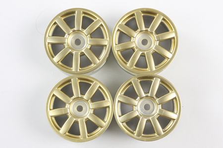 M-Chassis 8-Spoke Wheels (Gold).