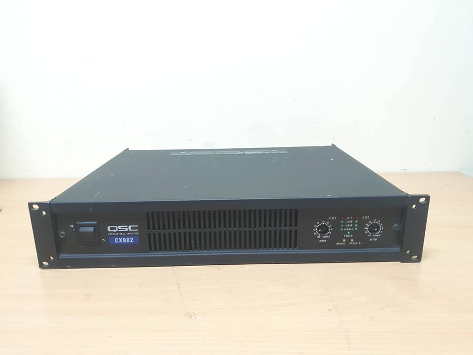 เพาเวอร์แอมป์ QSC CX902 2-Channel Power Amplifier มือสอง