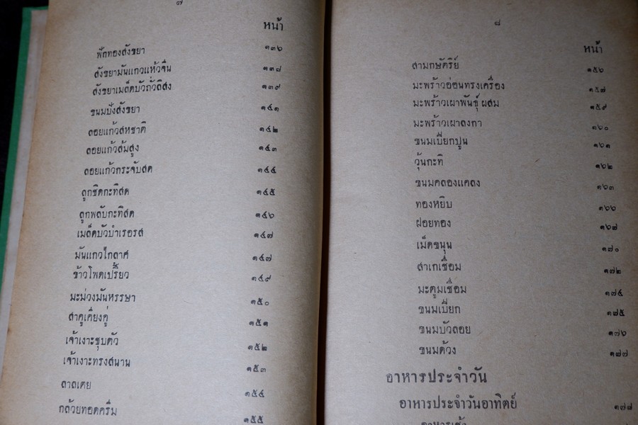 ตำรา อาหารหลานเเม่ครัว ฉบับสมบูรณ์ โดย หลานเเม่ครัวหัวป่าก์ จ.จ.ร ปกเเข็ง ปี 2505