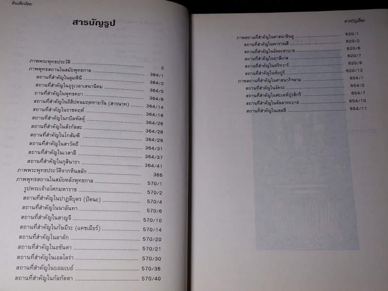 อินเดียน้อย คู่มือการจาริกเเสวงบุญในอินเดีย ปกเเข็ง ปี 2539