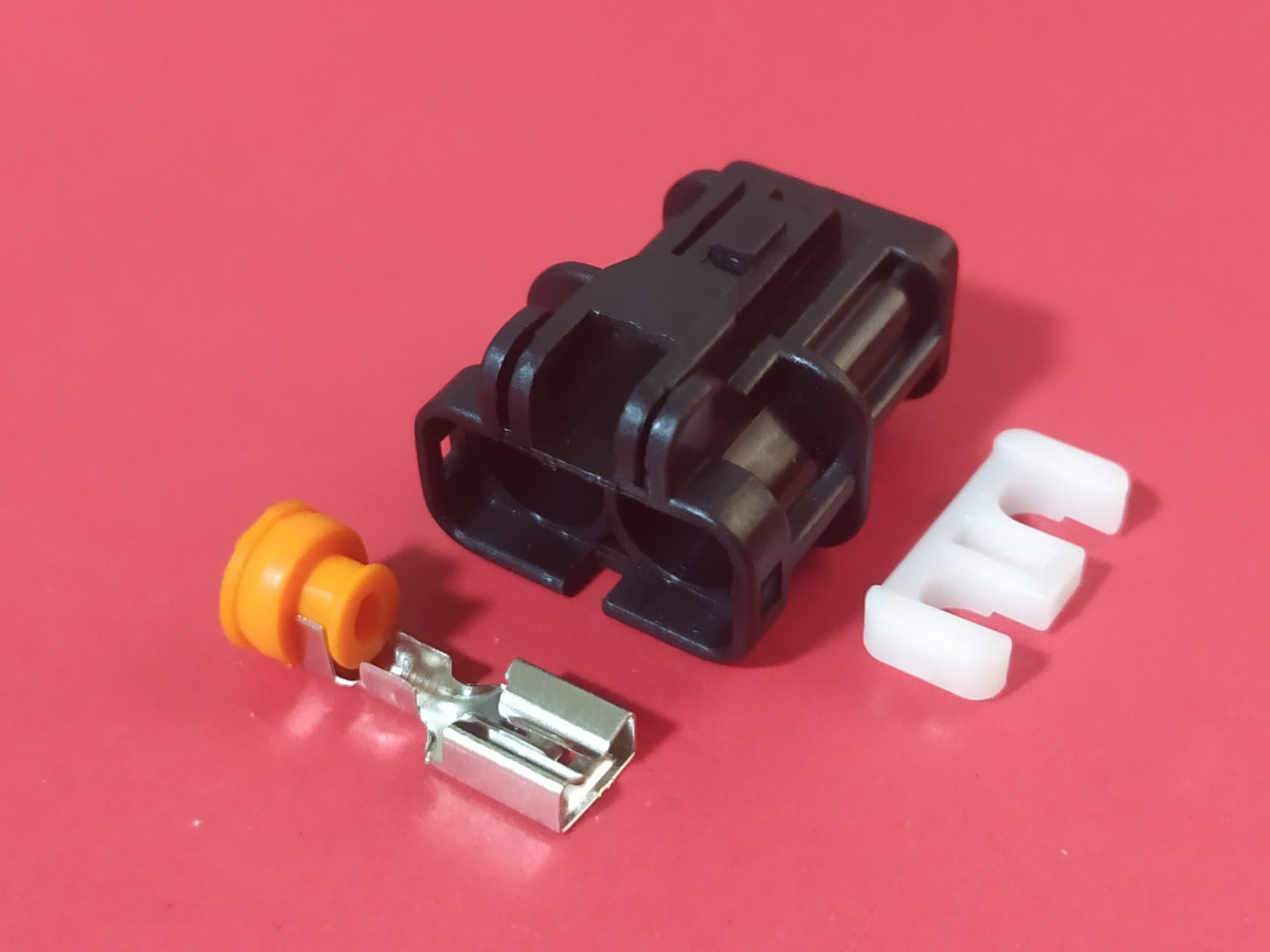 2 พิน พัดลมหม้อน้ำ Honda 6.3 มม. #6423-30