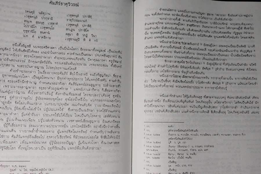 ตำราการเเพทย์ไทยเดิม(เเพทย์ศาสตร์สงเคราะห์) ฉบับอนุรักษ์ โดยมูลนิธิฟื้นฟูส่งเสริมการเเพทย์ไทยเดิม ปกแข็ง ปี 2547