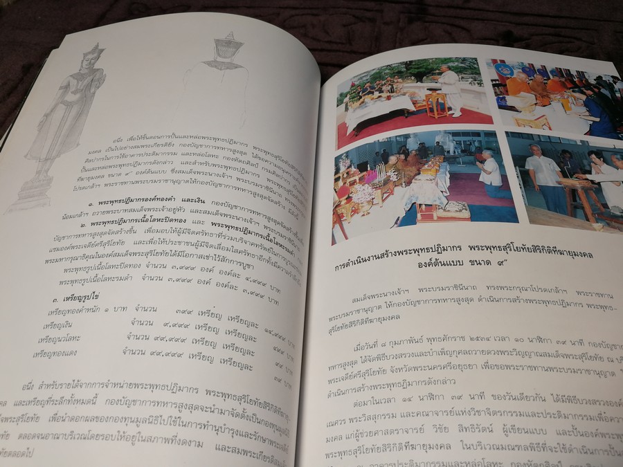 พระราชพิธีสมโภช พระเจดีย์ศรีสุริโยทัย จ.อยุธยา โดย กองบัญชาการทหารสูงสุด ปี 2534