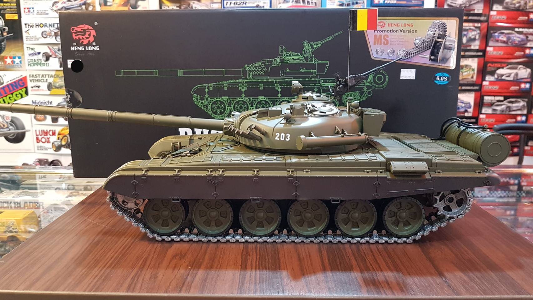 Russian T-72 Main Battle Tank (Metal Version)