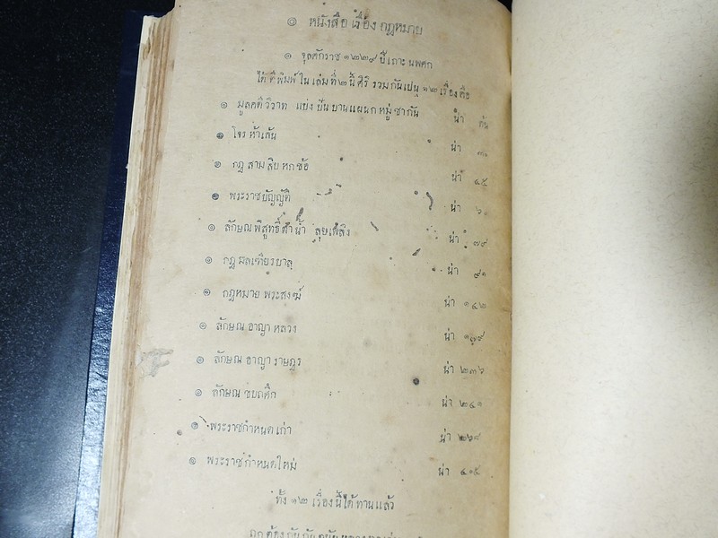 กฏหมายกรมหมื่นราชบุรีดิเรกฤทธิ์ ร.ศ 120 ( พิมพ์ปี พ.ศ.2444) ปกแข็ง 2 เล่มจบ หนาราว 7 ซม. (สอบถาม-สั่งซื้อได้ทางอีเมลหรือโทรศัพท์)