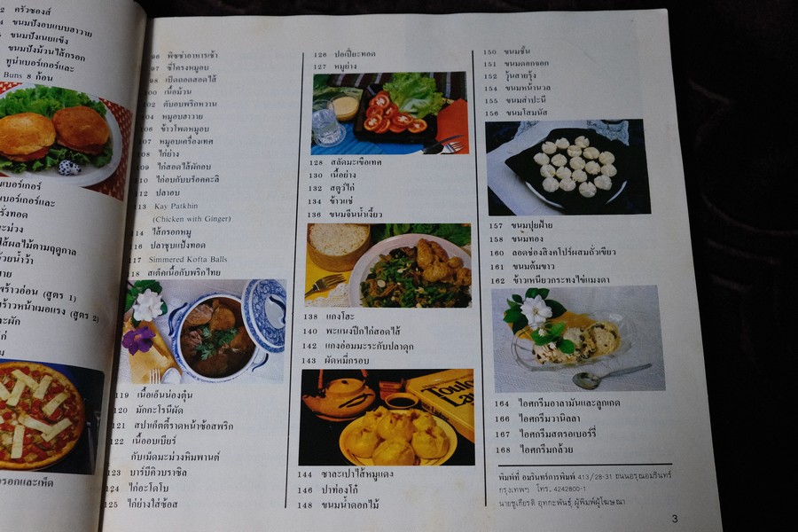 ตำรับเค้ก ไอศกรีม เเละอาหารนานาชาติ โดย ศรีสมร คงพันธุ์ ปี 2524 หนา 168 หน้า