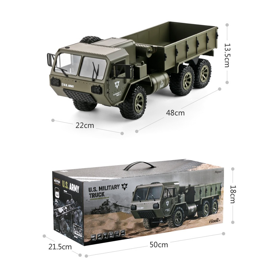 U.S.Military Cargo Truck 6x6