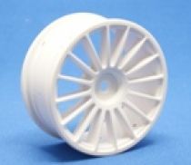 16 Spoke Wheels (White/Offset 0) (4pcs.)