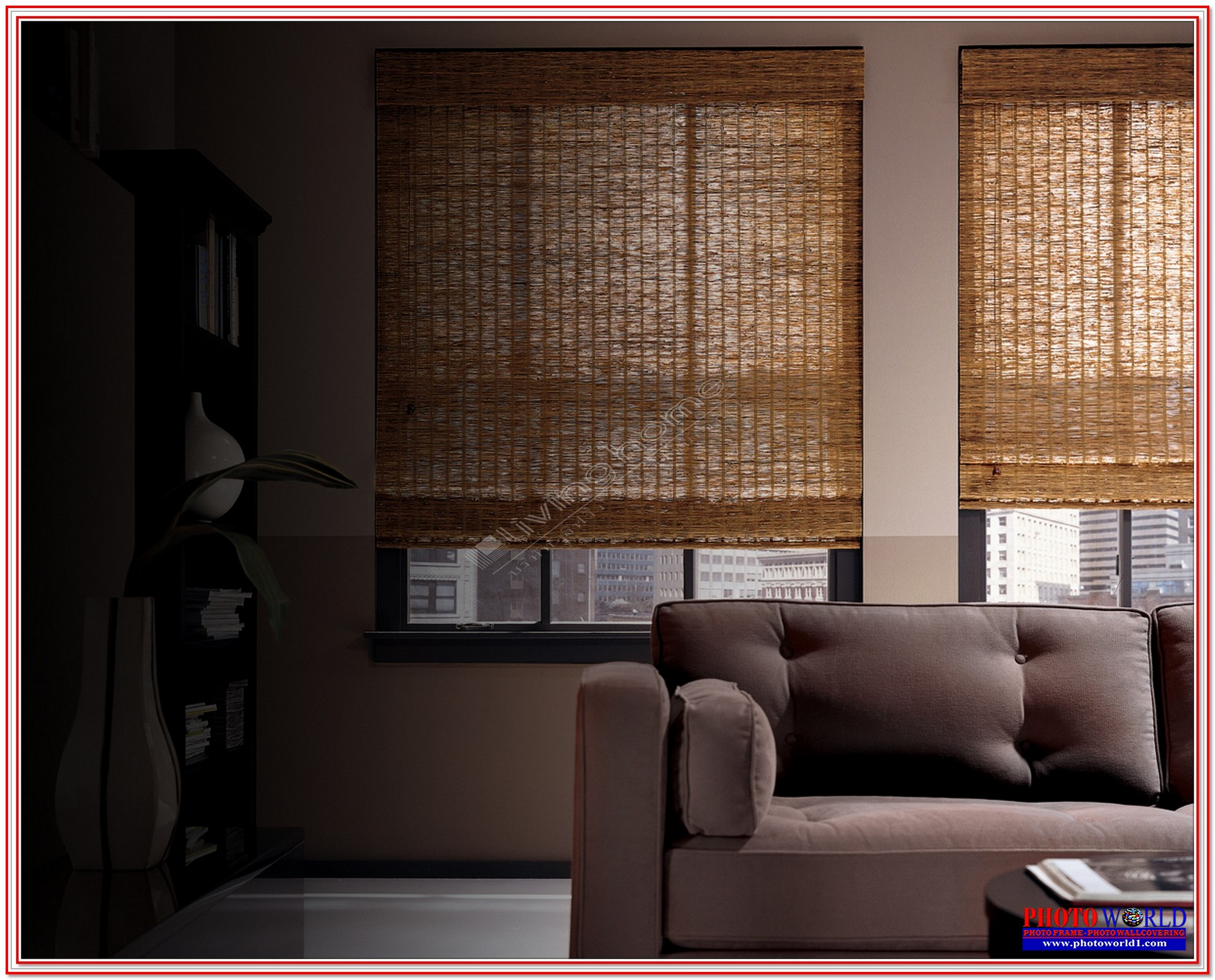 มู่ลี่ไม้ไผ่ "Bamboo Wooden Blinds" ผ้าม่าน ม่าน มู่ลี่ มู่ลี่ไม้ ม่านม้วน วอลเปเปอร์ รับติดตั้ง ออกแบบ ราคาถูก ทุกประเภท ทุกรูปแบบ