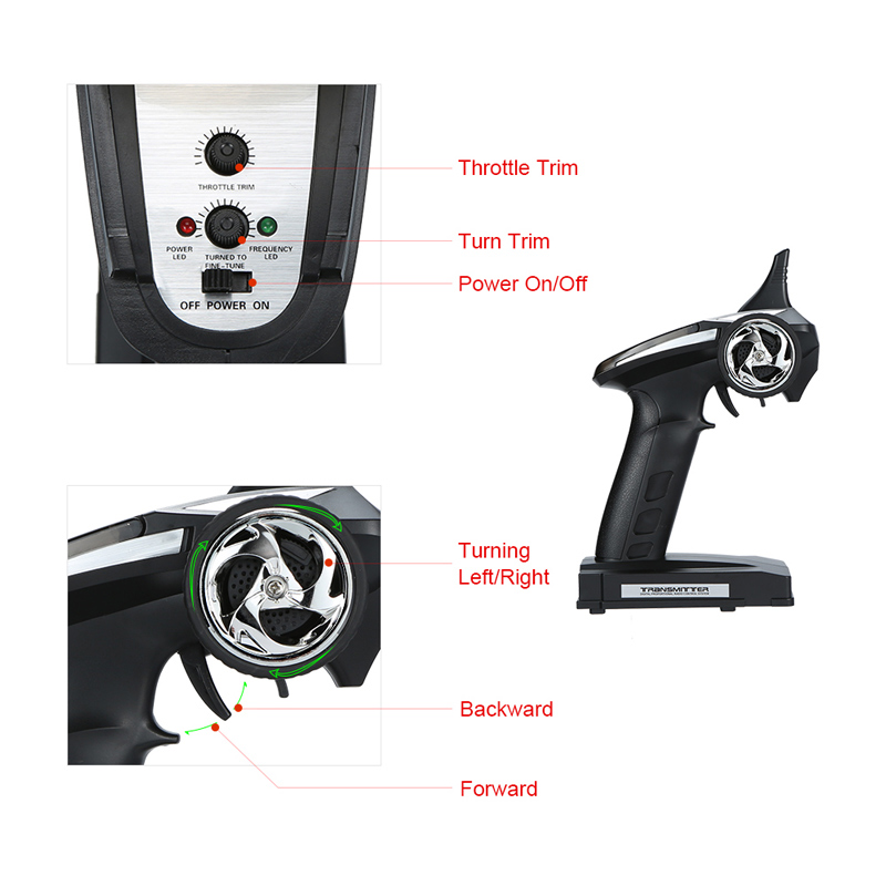 Racing Flipped Boat FT016