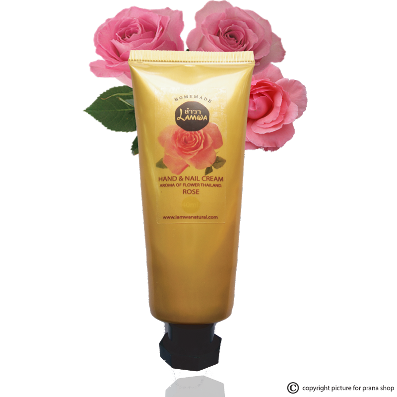[กุหลาบ ครีมบำรุงมือและเล็บ] Rose Oil Intensive Hand & Nail Cream แฮนด์ครีม สูตรเข้มข้น หอมละมุน 40g.