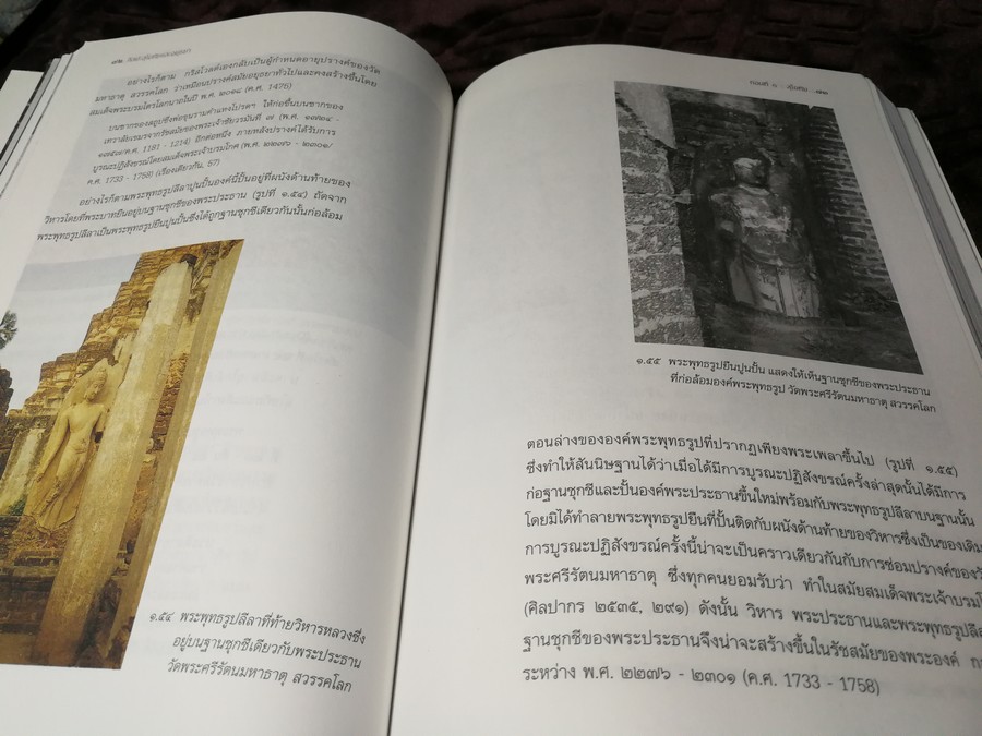 ศิลปะสุโขทัย เเละ อยุธยา ภาพลักษณ์การเปลี่ยนเเปลง โดย พิริยะ ไกรฤกษ์ ปี 2545