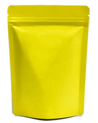 ถุงอลูมิเนียมสี ซิปล็อคตั้งได้ ทึบ 2 ด้าน หน้า-หลัง