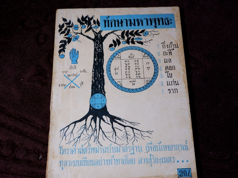 ทักษามหาพุทธะ ภาค 2 โหราศาสตร์หม่าฉบับมาตรฐาน เพื่อนักพยากรณ์ ทุกระบบเซียนอย่างท้าทายโดย ดวงสุริยะเนตร ปี 2512