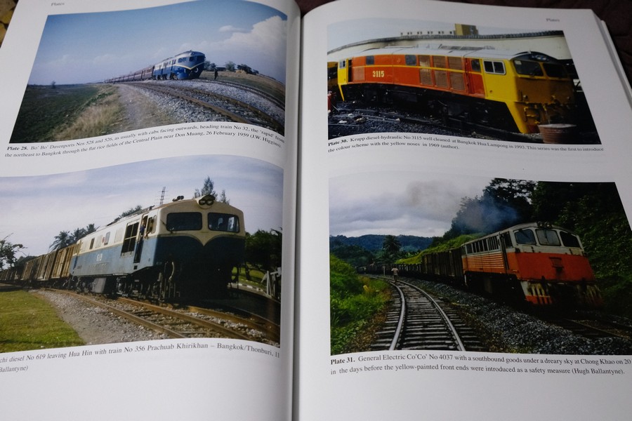 The Railways of Thailand by R.Ramaer พิมพ์ปี 2009