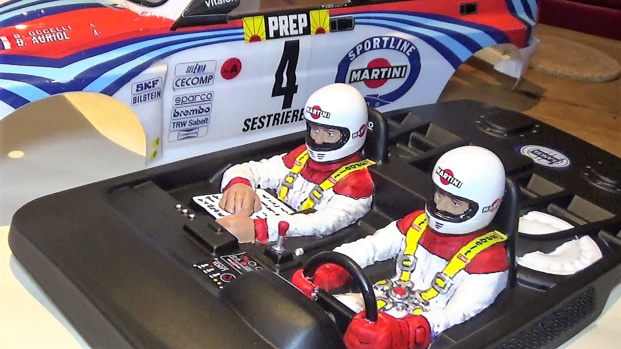 1/10 Scale R/C Rally Car Cockpit Set