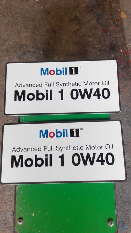 ป้ายอลูมิเนียมกัดกรด