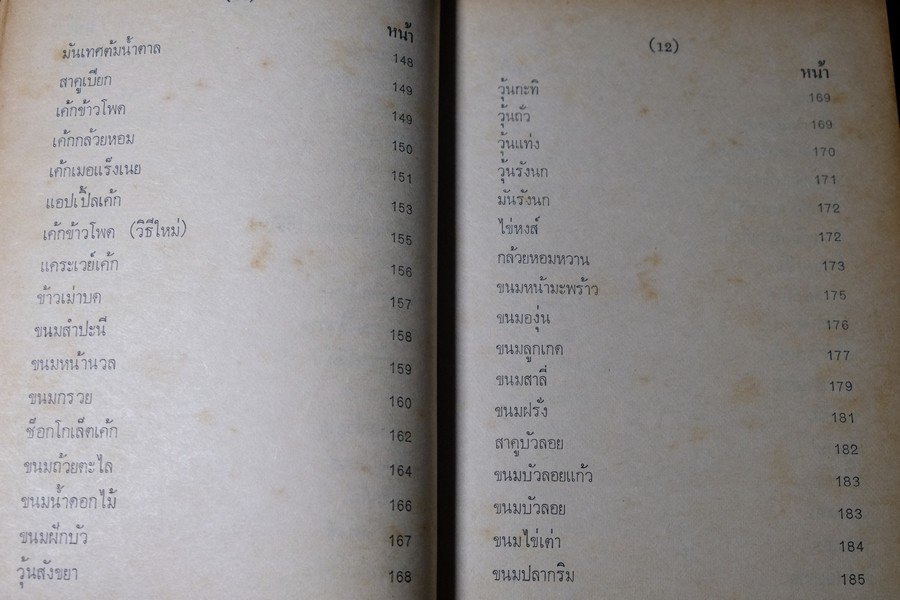 ตำรา ขนม ไทย จีน ฝรั่ง โดย พรเพ็ญ ปกเเข็ง ปี 2521