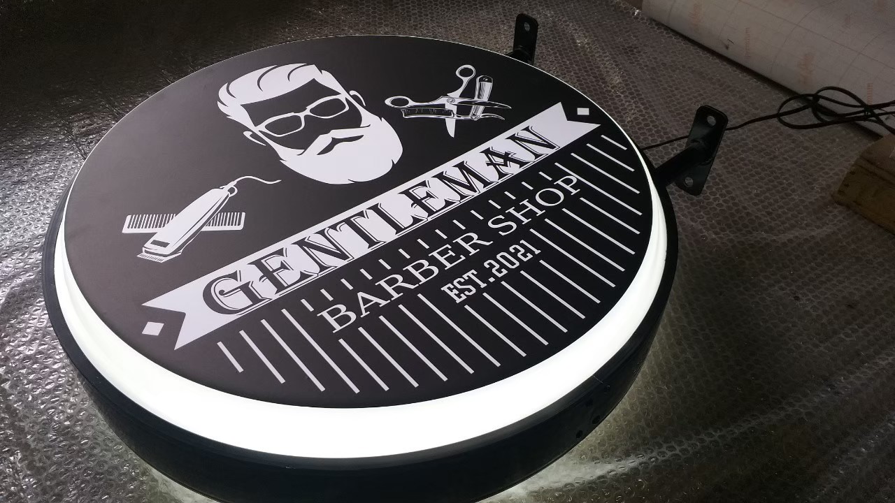 งานป้ายกล่องไฟ