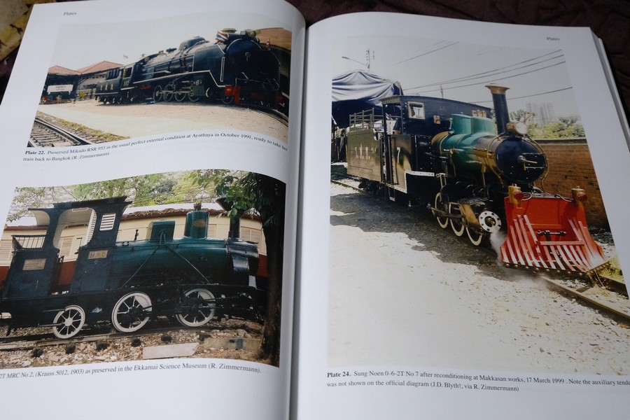 The Railways of Thailand by R.Ramaer พิมพ์ปี 2009
