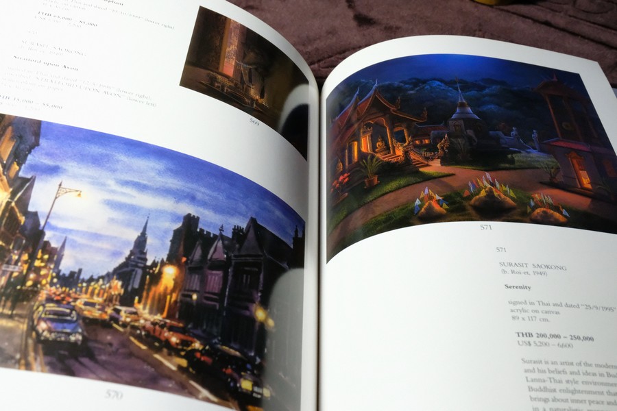 IMPORTANT THAI PAINTINGS by CHRISTIE'S THAILAND (Pre-Order สอบถาม)