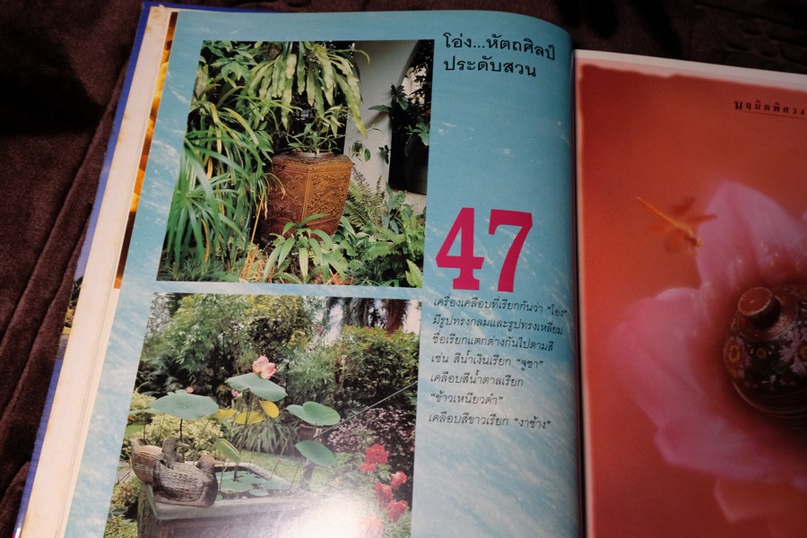 COLLECTION & HOUSE ฉบับพิเศษ บ้านริมน้ำ ปกเเข็ง ปี 2538 (ขายตามสภาพ)