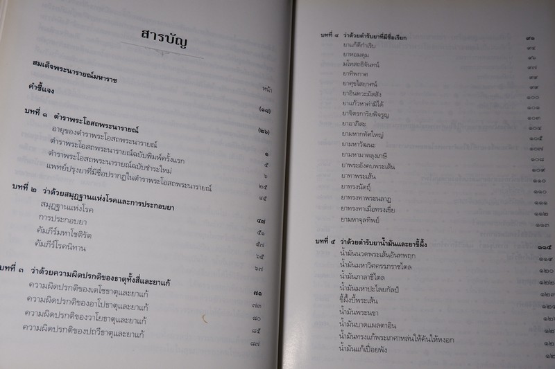 คำอธิบาย ตำราพระโอสถพระนารายณ์ ฉบับเฉลิมพระเกียรติ 72 พรรษามหาราชา พิมพ์เเรก ปี 2544 (pre-order สอบถาม)
