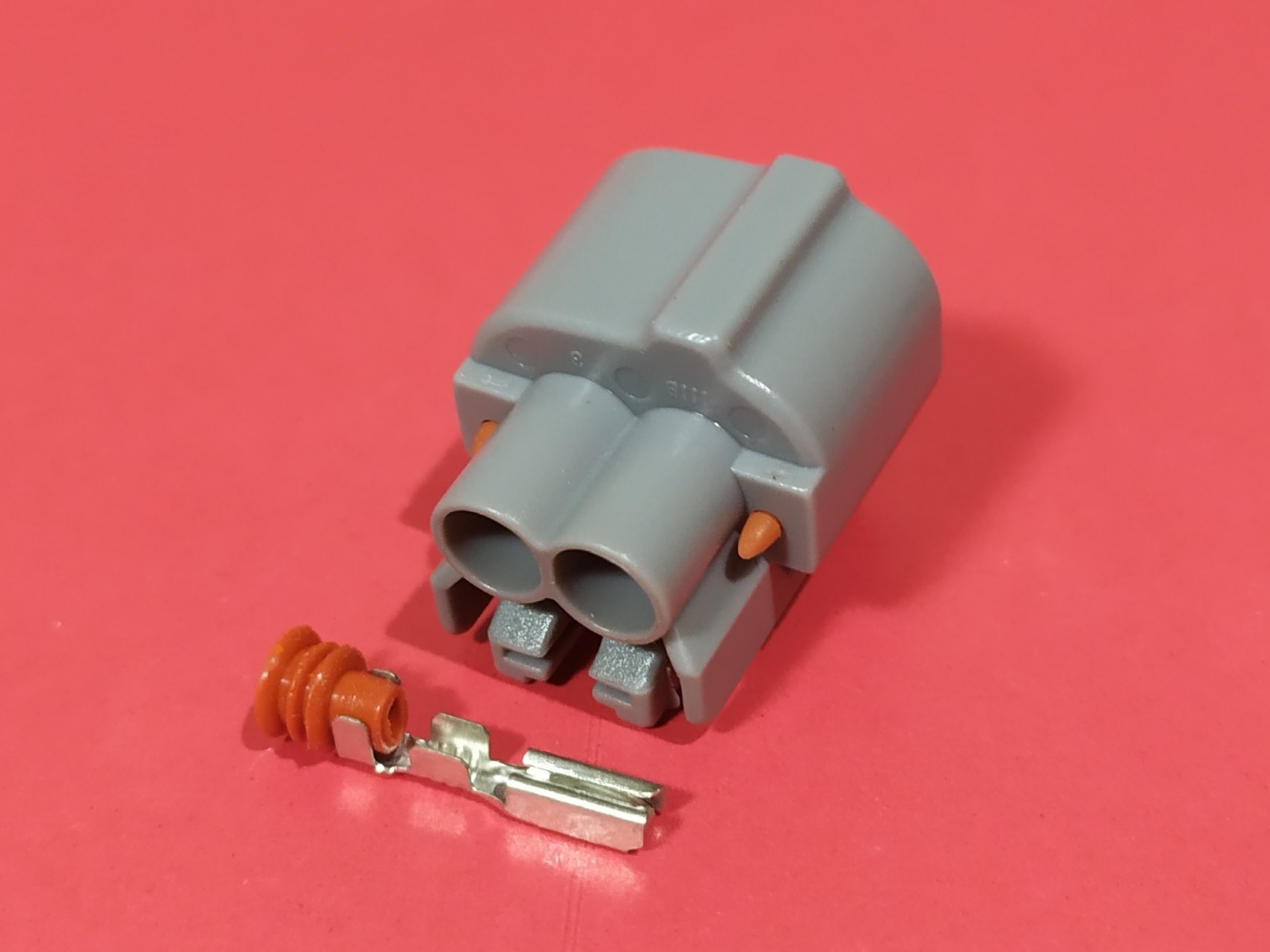 2 พิน เทา #0033 ร่องขวา