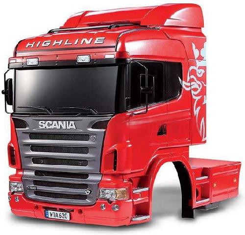 1/14 Scale Tractor Truck Scania R620 6*4 Highline Body Parts Set.