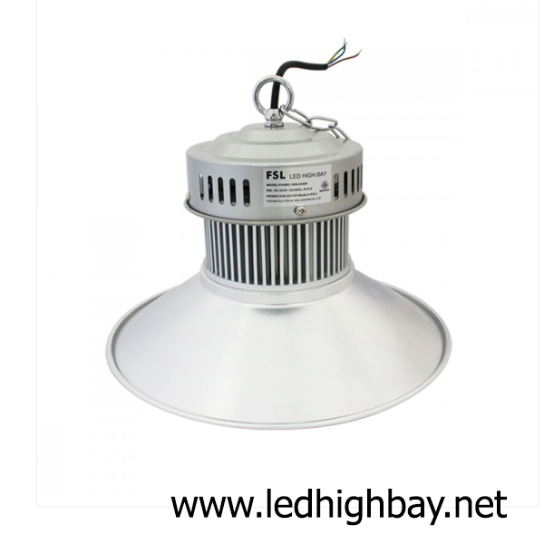 โคมไฮเบย์ LED 50w รุ่น HIB ยี่ห้อ FSL (แสงส้ม)