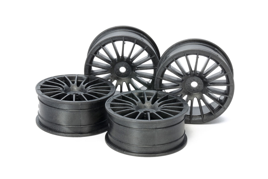 Medium-Narrow 18-Spoke Wheels (Black Hard/0)