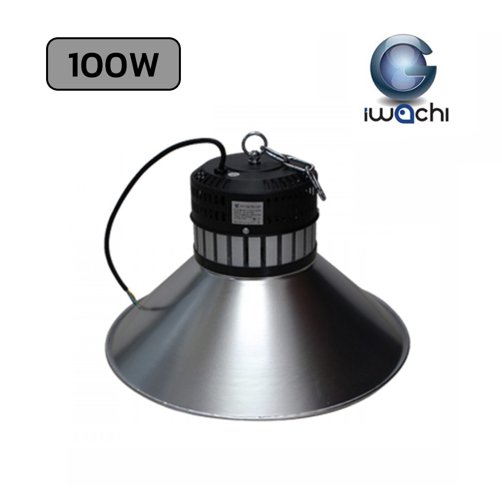 โคมไฮเบย์ LED TB 100w Iwachi (Warm White)