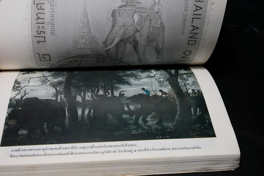 ช้างไทย โดย สุทธิลักษณ์ อำพันวงศ์ หนา 400 หน้า ปี 2537 (มีตำหนิ)
