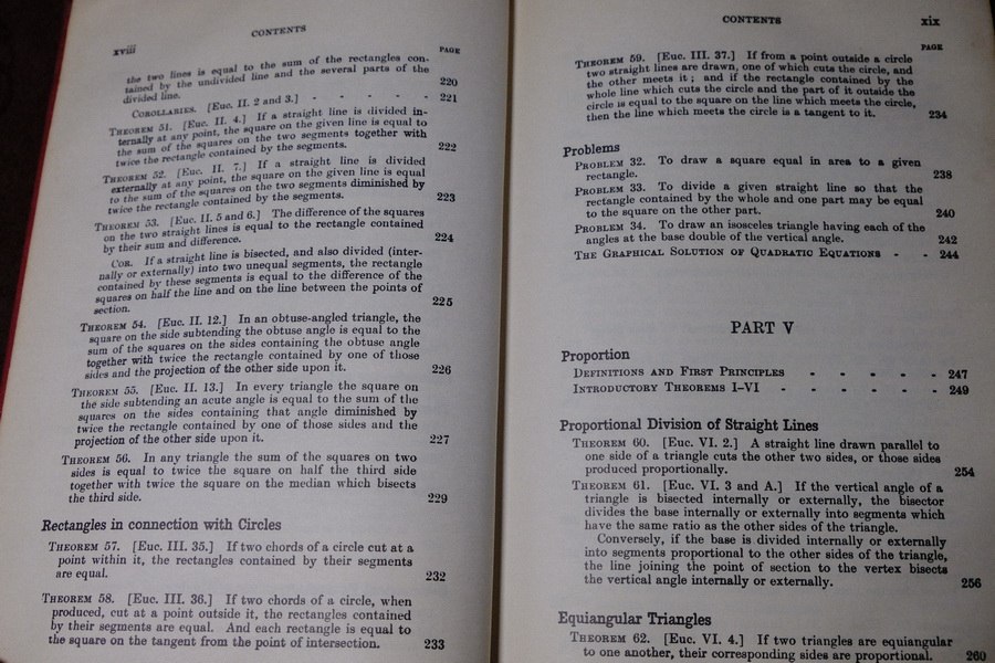 A School Geometry Part 1-6 by H.S.HALL & F.H.STEVENS ปกแข็ง ปี 1967