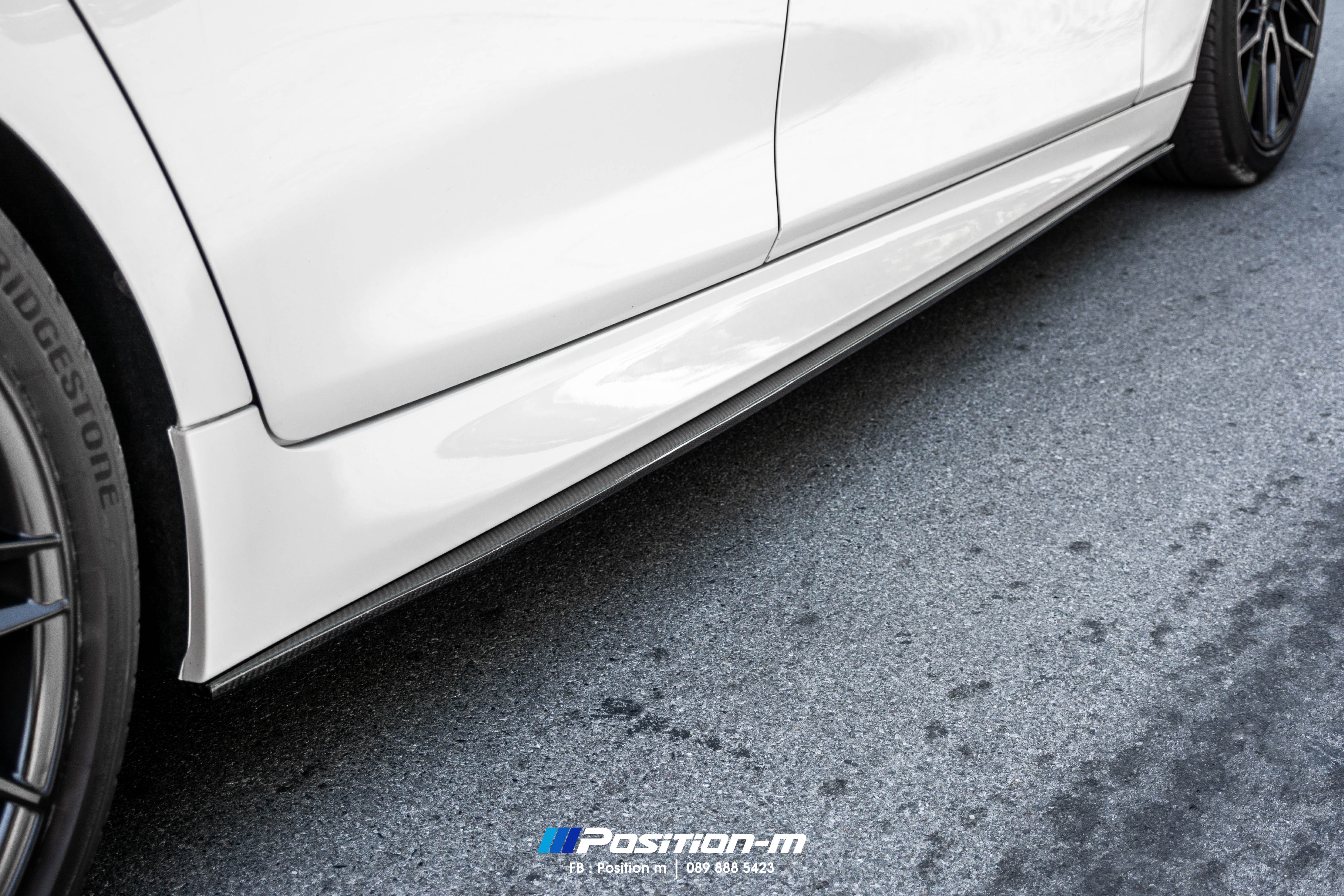 Side skirt pure carbon