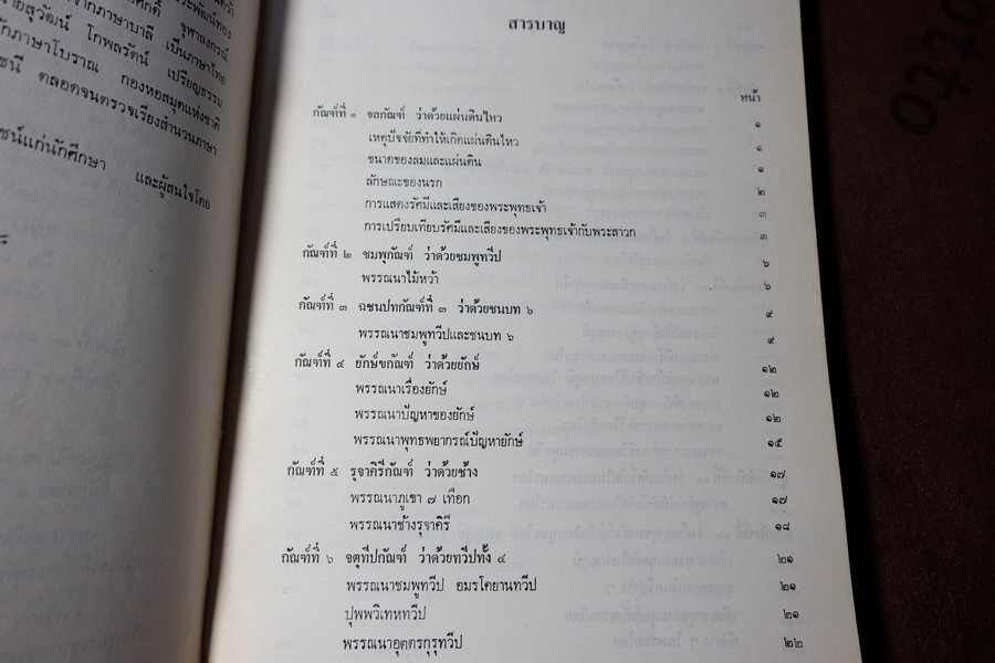โลกบัญญัติ พระสัทธรรมโฆษเถระ รจนา (ตรวจชำระเรียบเรียงโดย กรมศิลปากร) พิมพ์จำนวน 1000 เล่ม ปี 2528 (สอบถาม)