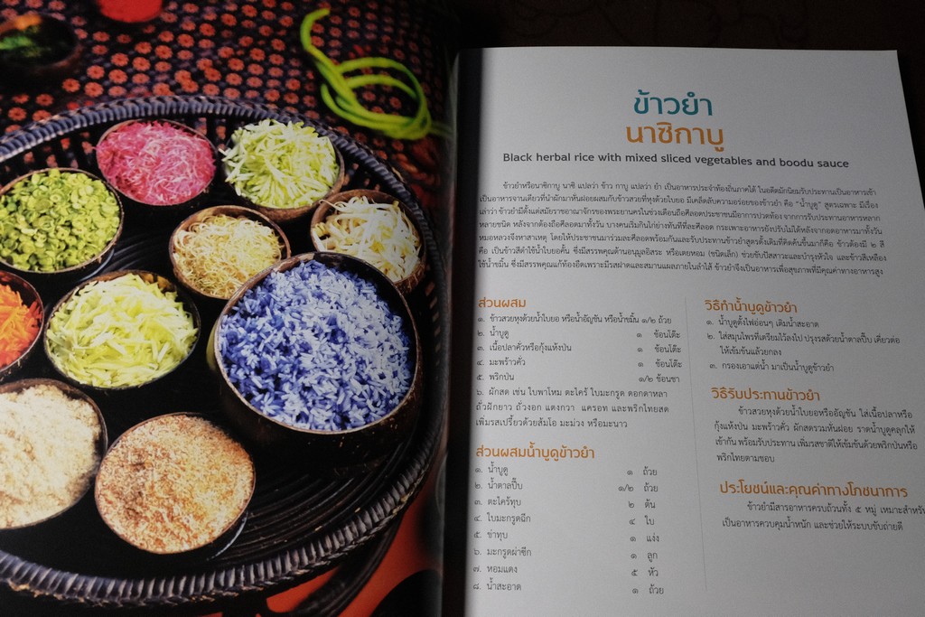 เมนูปัตตานี ตำรับอาหารปัตตานี จัดพิมพ์โดย จังหวัดปัตตานี พิมพ์ 1000 เล่ม ปี 2561