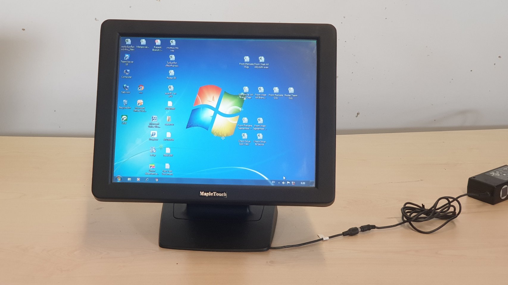 Pos หน้าจอสัมผัส Mapletouch