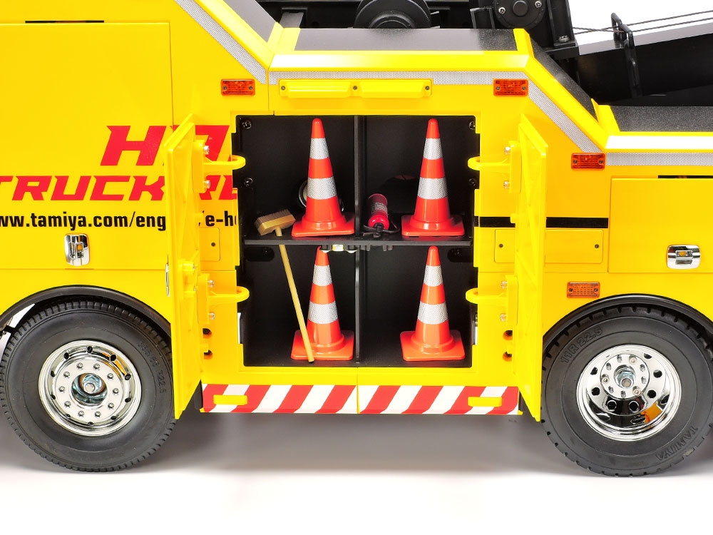 Accessory Set for 1/14 Scale R/C Truck (Cones&Tools)