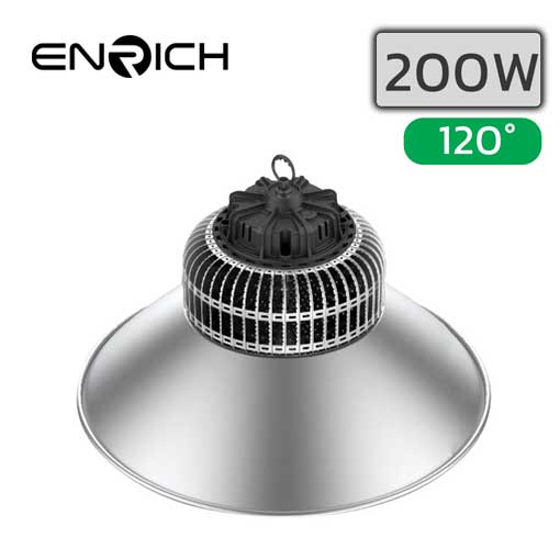 โคมไฮเบย์ LED 200W ENRICH SHARK