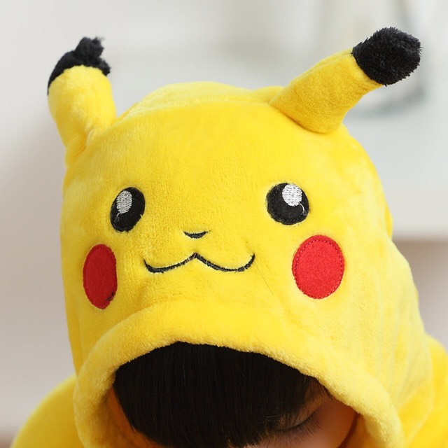 ชุดนอนมาสคอต / แฟนซี เด็ก ปิกาจู ( โปเกม่อน )