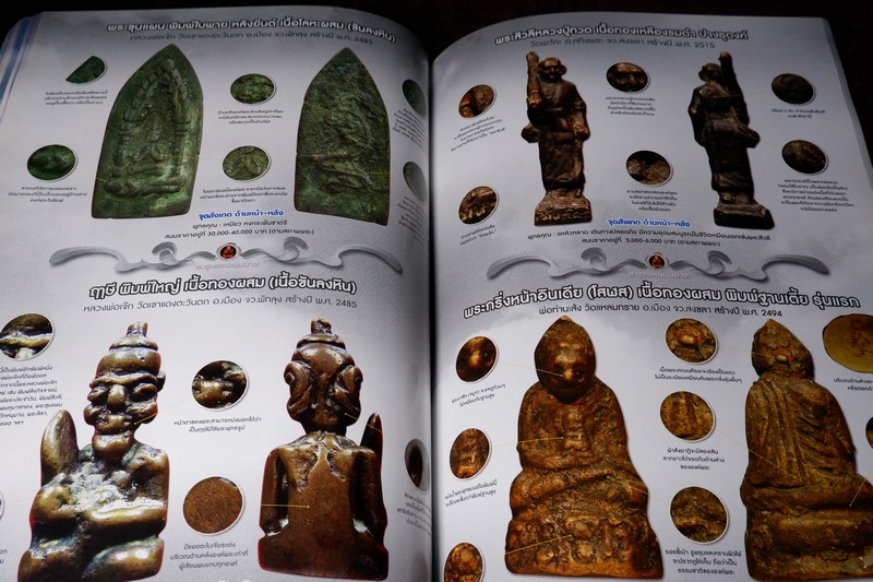 ชี้ตำหนิและจุดสังเกตุ พระเครื่องเมืองใต้ โดย ส.สุสรรณนพมาศ (อาร์ตมัน-ภาพสีทั้งเล่ม) ปี 2552