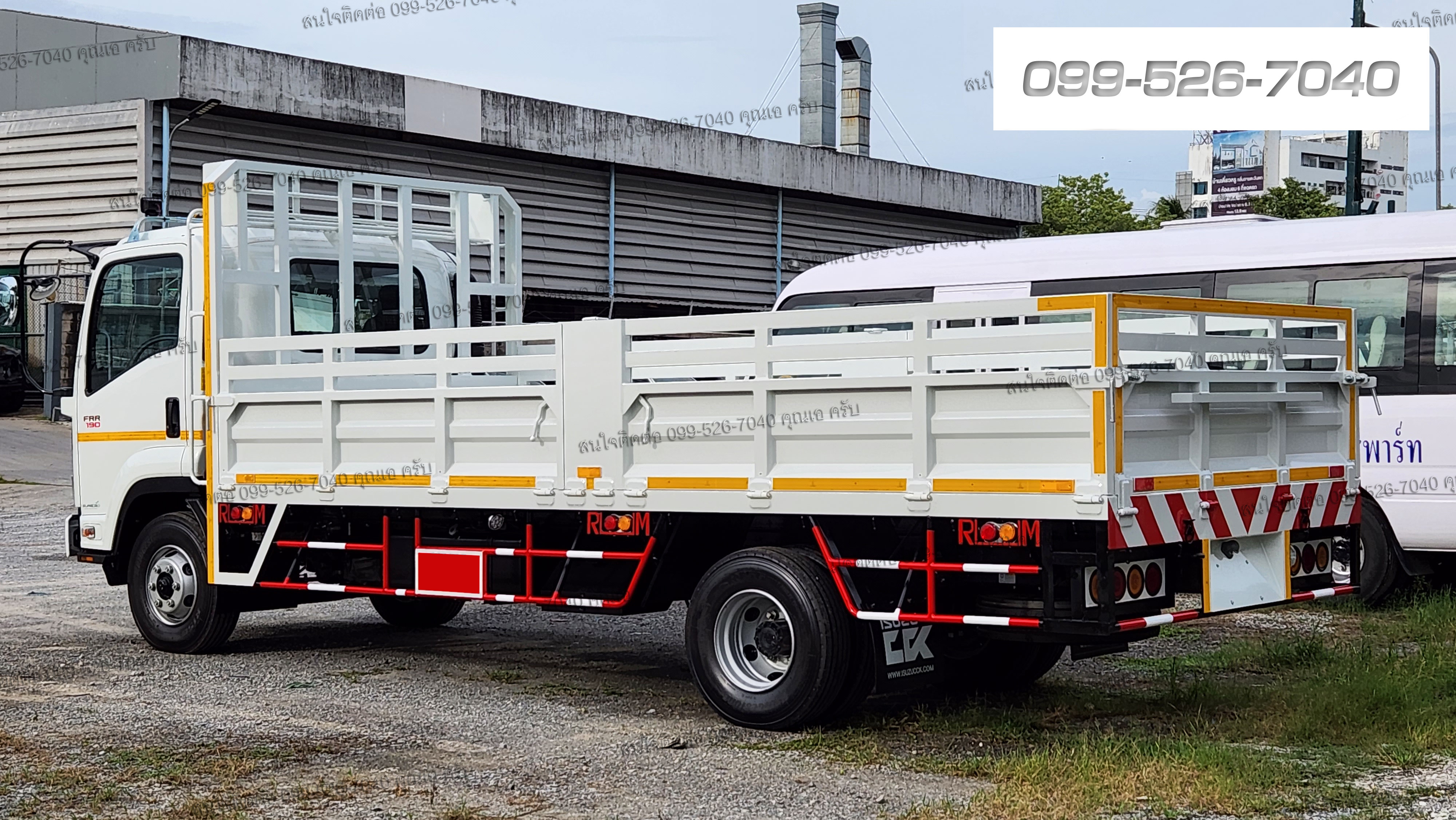 6ล้อ FRR 190 ยาว 5.6 เมตร กระบะเหล็ก ยูโร 3