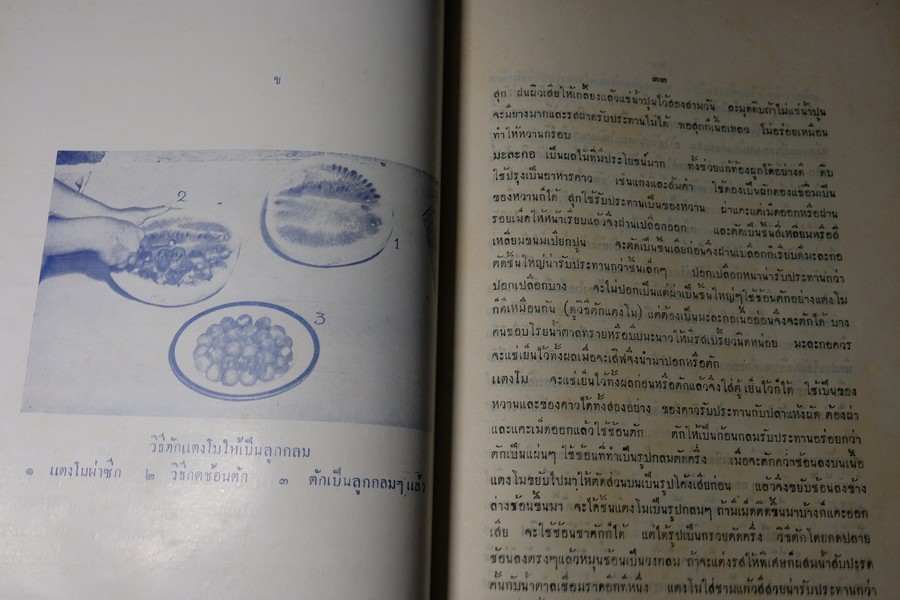ตำรับ การครัว เเละอาหาร โดย เทียบจุฑา ฤกษะสาร ปี 2500