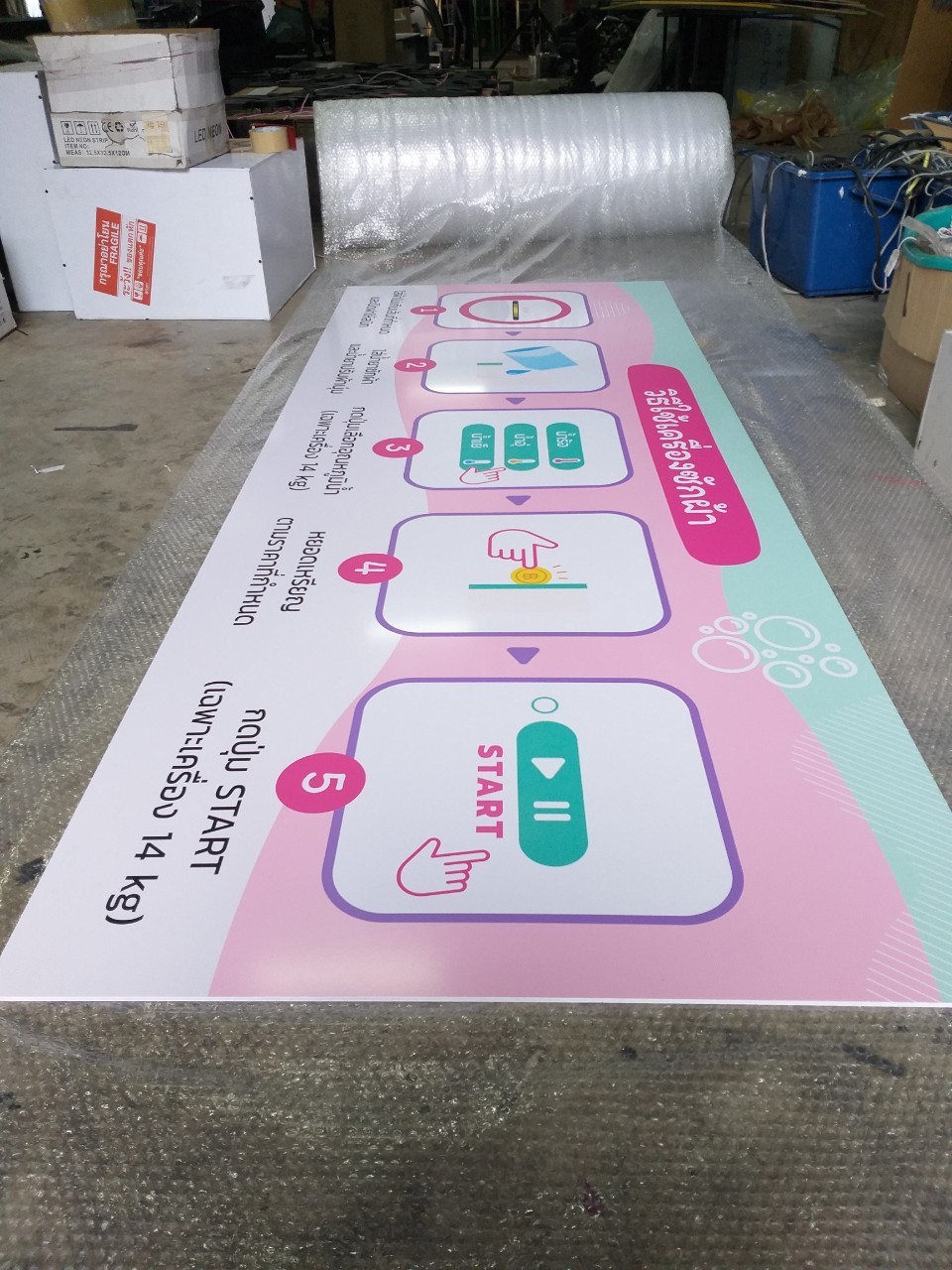 งานป้ายติดสติ๊กเกอร์