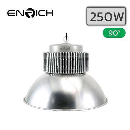 โคมไฮเบย์ LED รุ่น PLUS 250w ยี่ห้อ ENRICH (แสงขาว)